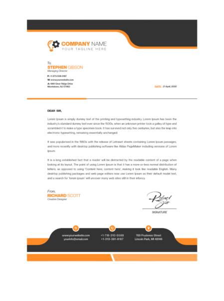 Letterhead Design|vinsuntech-image