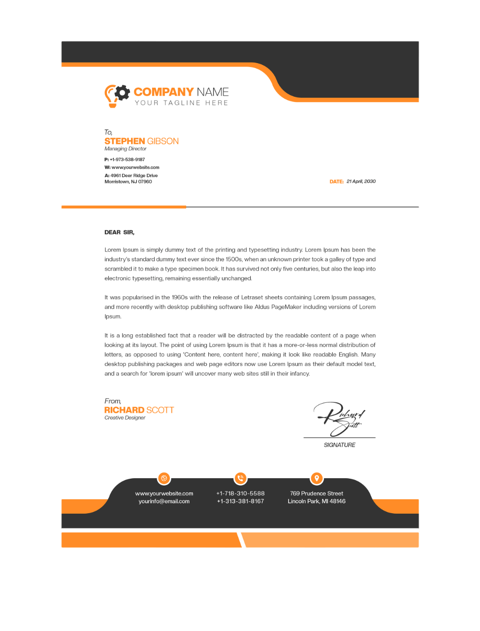 Letterhead Design|vinsuntech-image