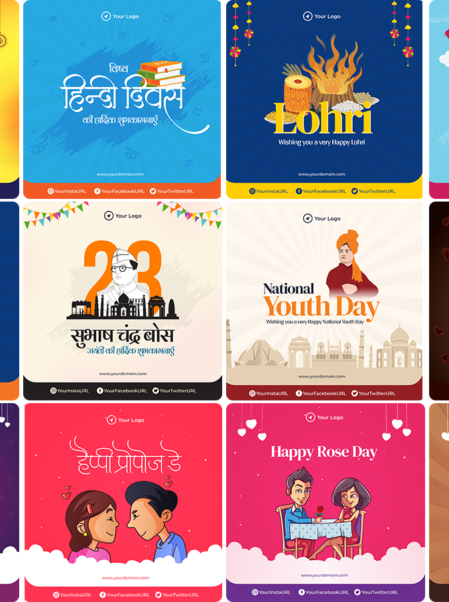 Festival & Calendar-Based Social Media Creatives